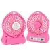 Вентилятор настільний Portable Mini Fan діаметр 10 см рожевий Вентилятор настільний Portable Mini Fan діаметр 10 см рожевий