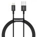Кабель USB/Apple Lightning 1 м Baseus Superior 2.4 А чорний