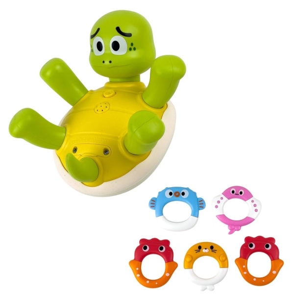 Іграшка-бризкалка для купання Черепаха Q5Y зелений