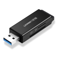 Картрідер UGREEN USB 3.0 to TF + SD Dual Card Reader (Black) new