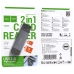 Кардридер зовнішній MicroSD+SD HOCO HB45 Spirit USB/Type-C сірий