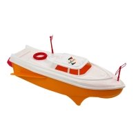 Іграшка для купання Катер Orion 535OR помаранчевий з білим