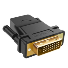 Адаптер UGREEN 20124 DVI 24+1 Male to HDMI Female Adapter (Black) (UGR-20124) new