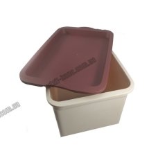 / Контейнер універсальний харчовий ООПТ сірий з коричневим