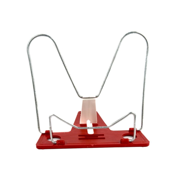 Підставка для книг Irbis 16.5 х 18 см червоний