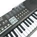 Іграшковий синтезатор SYL-5512А з мікрофоном 65 см чорний