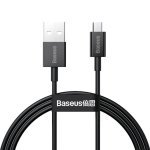 Кабель USB/micro-USB 2 м Baseus Superior 2 А чорний