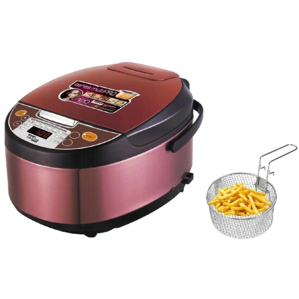 / Мультиварка, пароварка, рисоварка, фритюрниця Zepline ZP-023 1800 Вт, 6 л, 14 программ