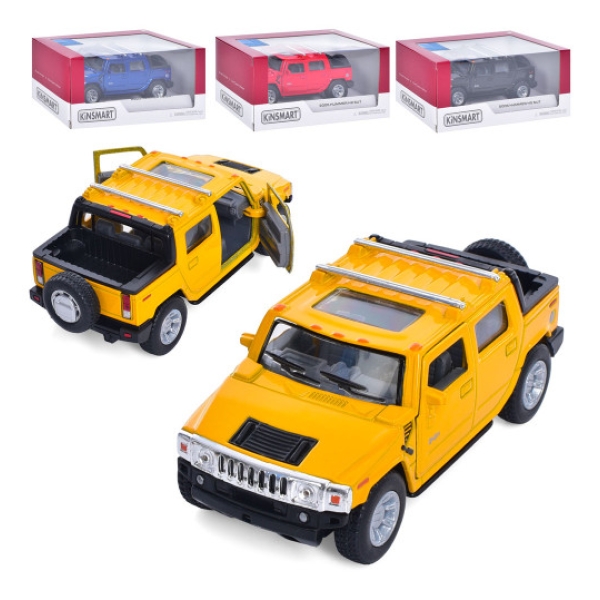 Іграшкова машинка моделька KiNSMART KT5097W Hummer H2 метал 13 см інерційна new