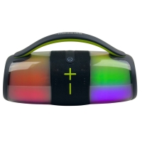Колонка портативна HOPESTAR P54 Bluetooth LED FM чорний