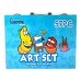 Набір для малювання 57 предметів Larva Art Set у валізці блакитний Набір для малювання 57 предметів Larva Art Set у валізці блакитний