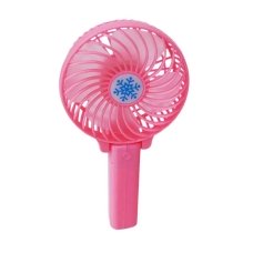 Вентилятор портативний Handy Mini Fan діаметр 10 см рожевий