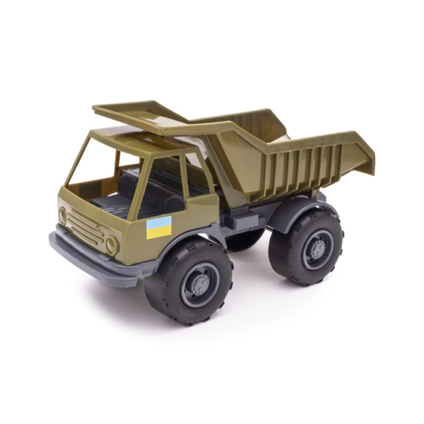 Іграшковий самоскид Мураха Orion 181B2 рухливий кузов пластик 30 см хакі