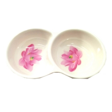 / Меламінова соусниця подвійна 630 13*3см