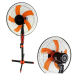 Вентилятор підлоговий Rainberg RB-1601 діаметр 43 см помаранчевий з чорним