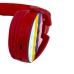 Навушники дитячі бездротові накладні POP IT Rainbow Headset 950BT FM MP3 Bluetooth червоний