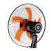 Вентилятор підлоговий Rainberg RB-1601 діаметр 43 см помаранчевий з чорним