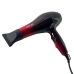 Фен з іонізацією Gemei GM-1719 1800 Вт чорний з червоним