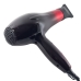 Фен з іонізацією Gemei GM-1719 1800 Вт чорний з червоним