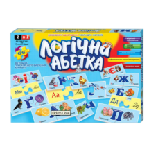 / НАСТІЛЬНА ГРА "ЛОГІЧНА АБЕТКА" (УКР) DANKOTOYS (DT66ASP-U)