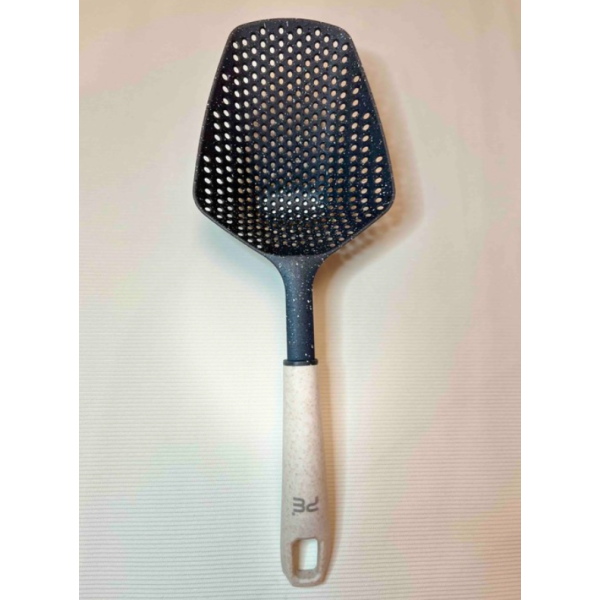 Совок- шумівка перфорований пластиковий Грей L 34 cм 3448 new