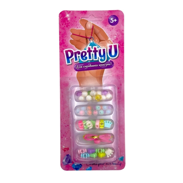 Набір для дитячої творчості M4987UA виготовлення прикрас різнобарвний