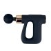 Масажер портативний Fascial Gun HB-007 перкусійний чорний Масажер портативний Fascial Gun HB-007 перкусійний чорний