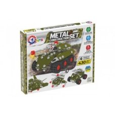 Конструктор металевий Technok Toys 9512 Військова техніка 430 деталей