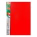 Папка з притиском А4 Optima 31277 Clip пластик червоний