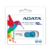 Флеш пам'ять USB 16 GB ADATA C008 USB 2.0 білий з блакитним