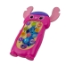 Інтерактивна іграшка телефон 626-34 Стіч зі звуковими та світловими ефектами 16 см рожевий