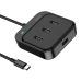 USB-хаб зовнішній 4 порти HOCO HB31 Easy Type-C 0.2 м чорний