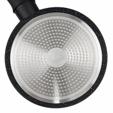 Сковорідка антипригарне покриття Gusto GT-2601-24 Stone Drop діаметр 24 см